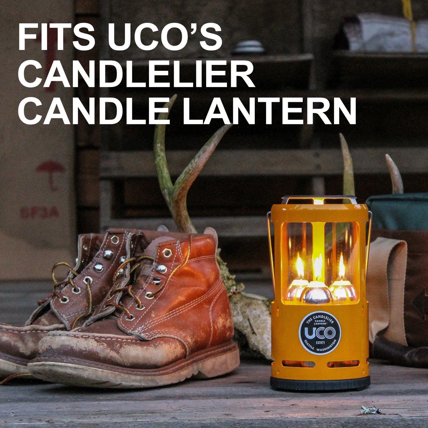 UCO 9-HOUR CANDLES - 3 PACK