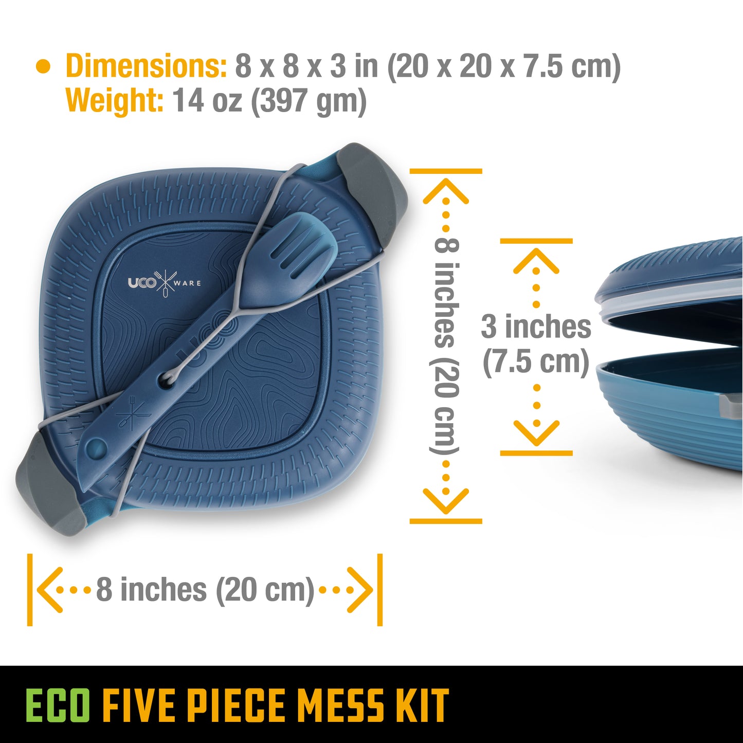 ECO 5-PIECE MESS KIT