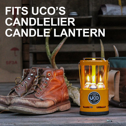 UCO 9-HOUR CANDLES - 3 PACK