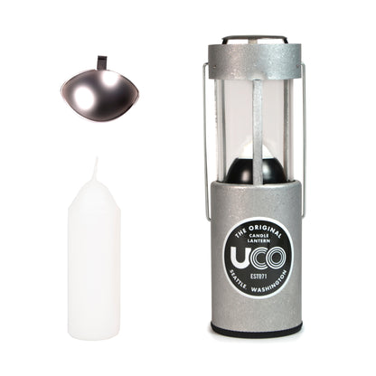 ORIGINAL CANDLE LANTERN KIT - PLAIN ALUMNIUM