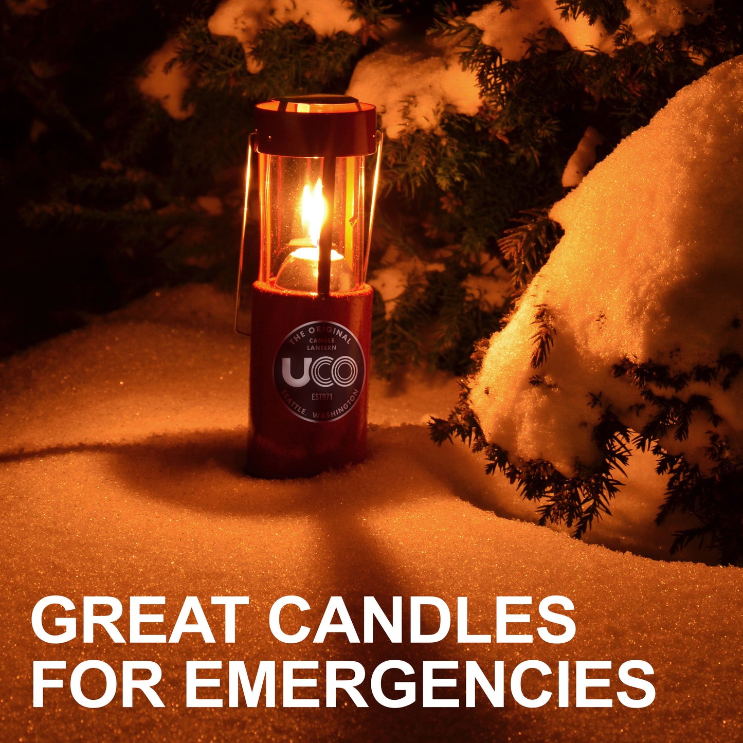 UCO 9-HOUR CANDLES - 3 PACK