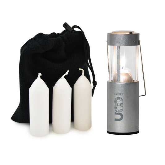 ORIGINAL CANDLE LANTERN VALUE PACK - PLAIN ALUMNIUM